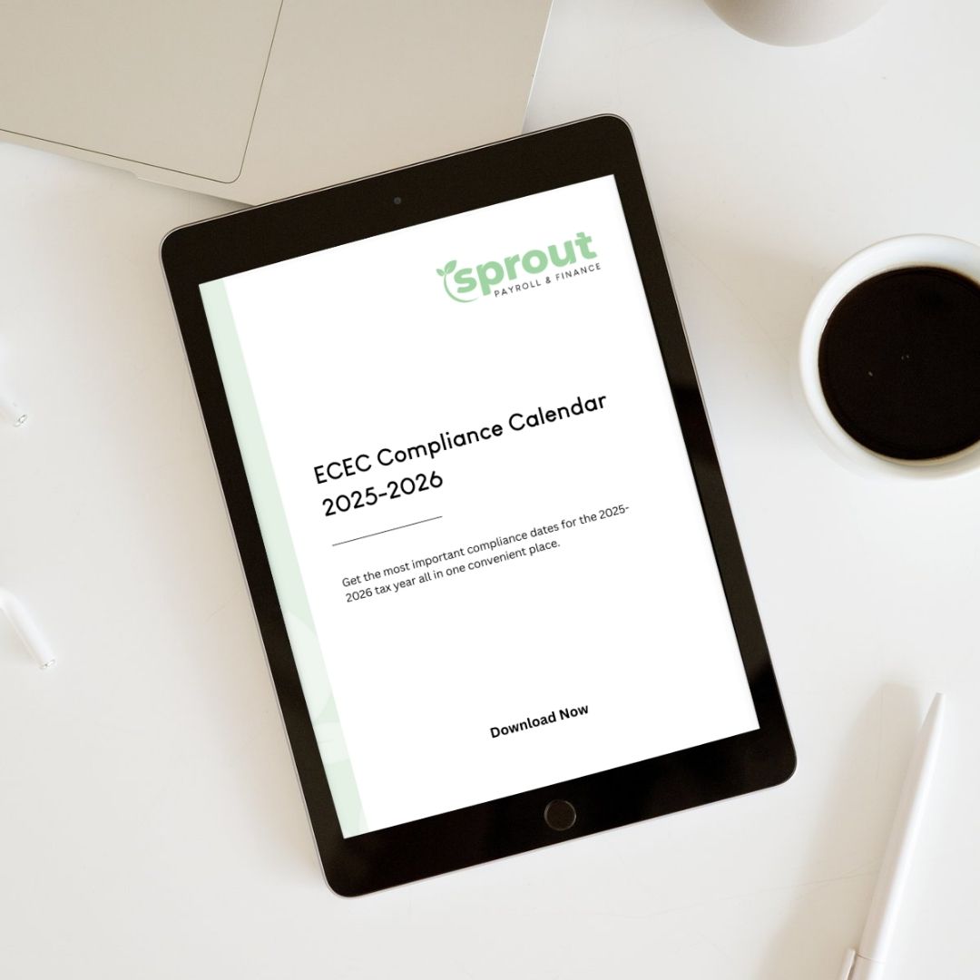 Early Childhood Compliance Calendar 2025-2026